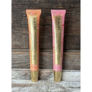 Nakery Plumping Lip Treatment Duo Peach Bellini + First Bloom | TikTok Viral $32